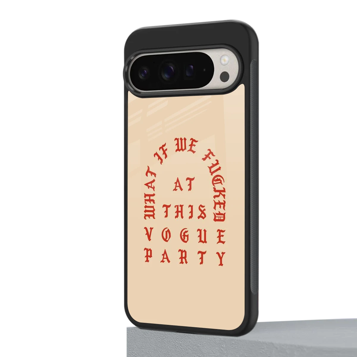 Vogue Party google pixel 9 pro mobile cover | shockproof glass phone case