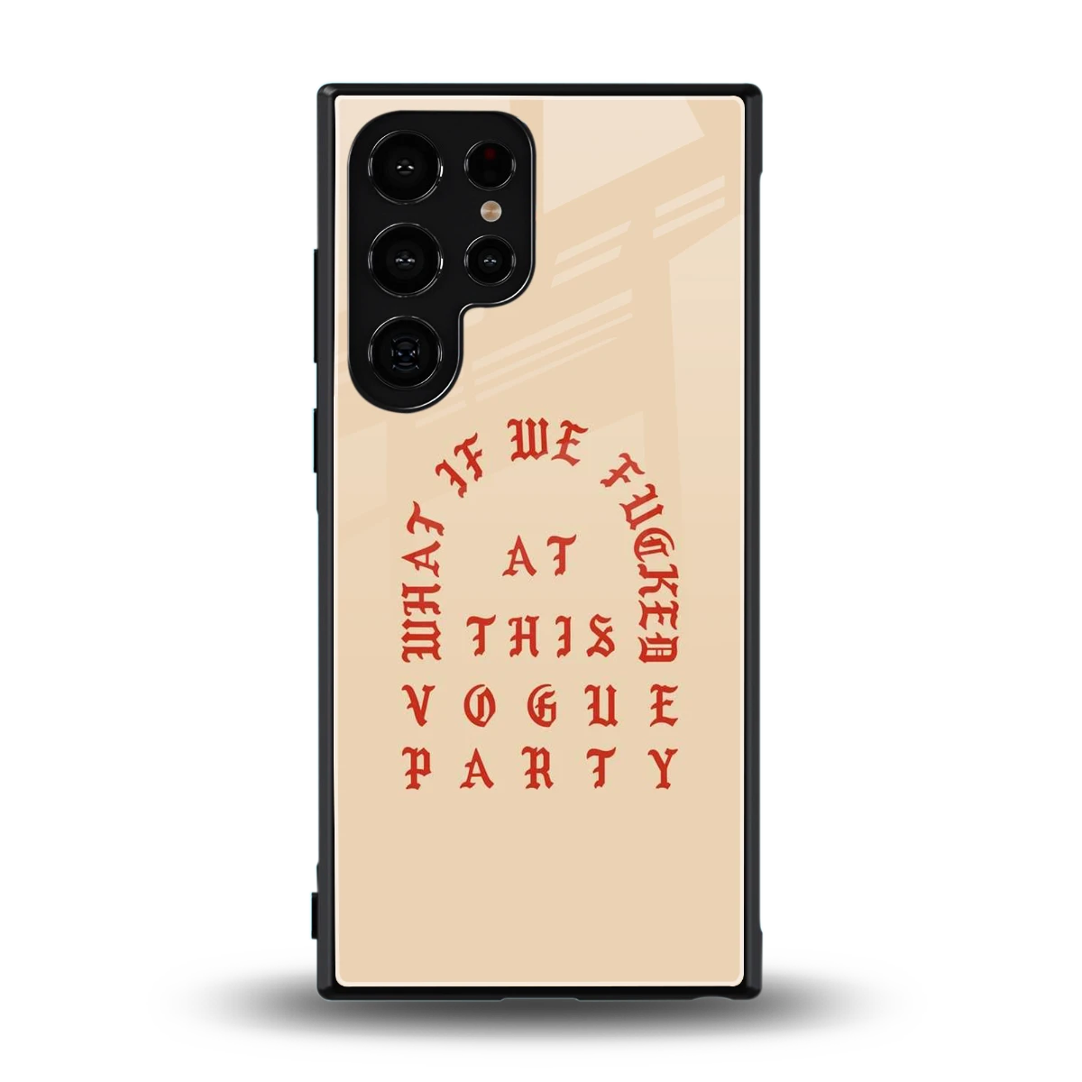 Vogue Party back phone cover | glass case for samsung galaxy s24 ultra
