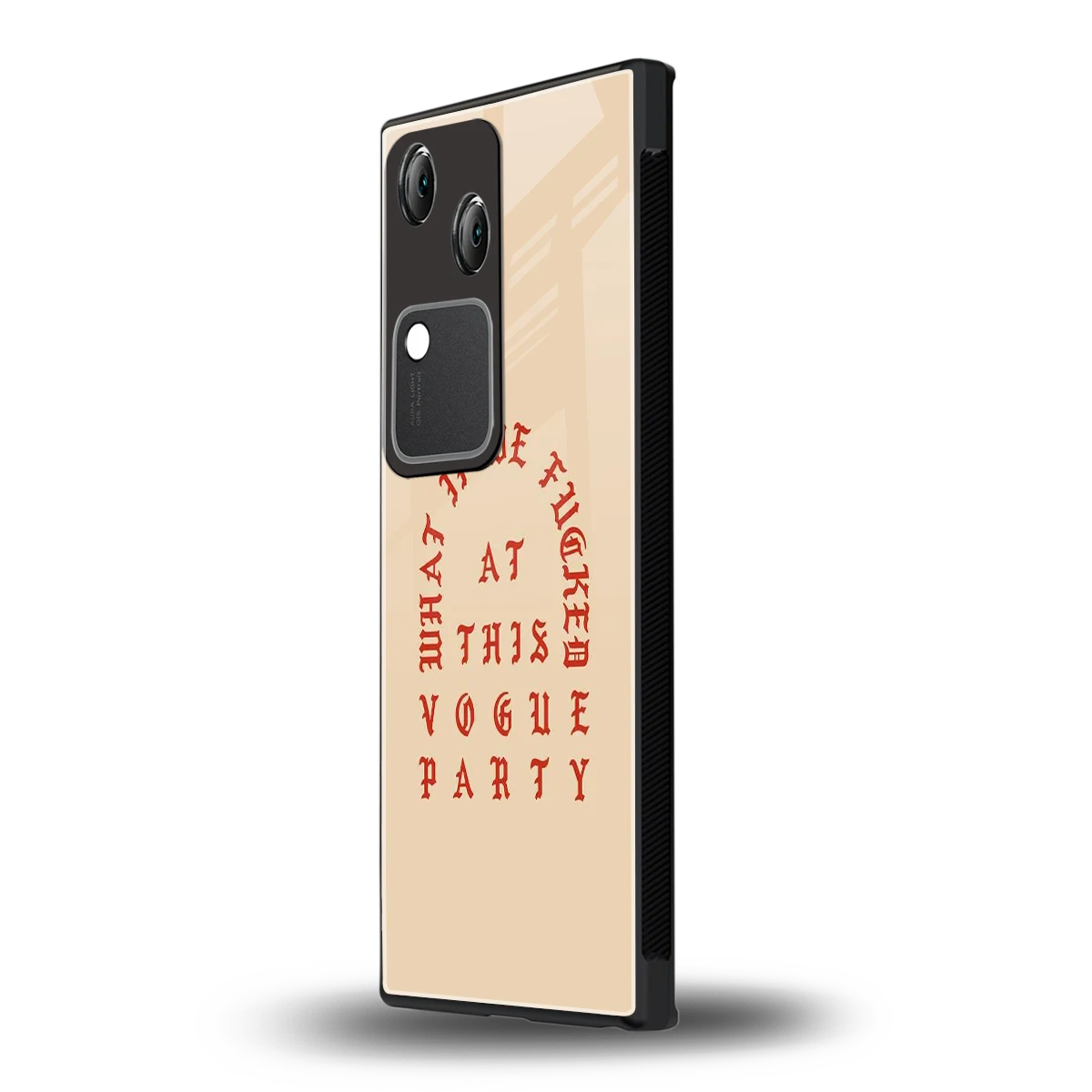 Vogue Party vivo v30 mobile cover | shockproof glass phone case