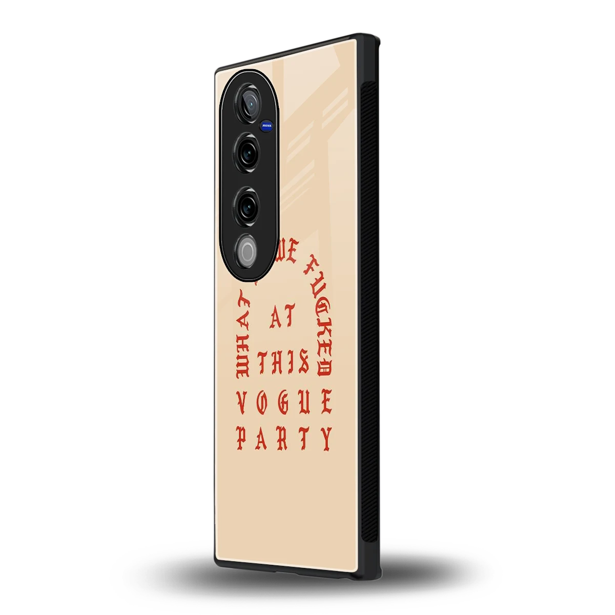 Vogue Party vivo v40 pro mobile cover | shockproof glass phone case