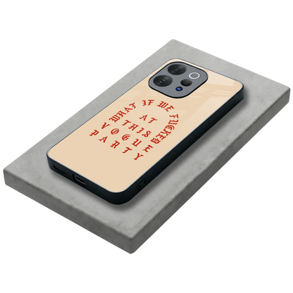 Vogue Party stylish phone case for vivo v70 elite | glossy glass and slim fit