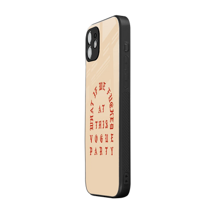 Vogue Party iphone 11 mobile cover | shockproof glass phone case