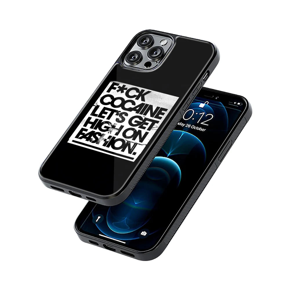 Protective Glass Back Phone Case Compatible with iPhone, Samsung, OnePlus, Pixel & More