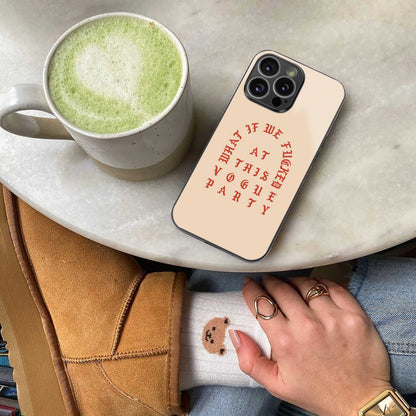 Vogue Party Phone Case for Iphone 16 | Glass Case