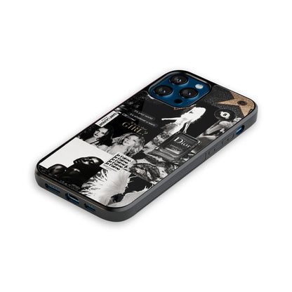 Luxury Glass Back Mobile Cover for iPhone, Samsung Galaxy, OnePlus, Pixel, Redmi & More