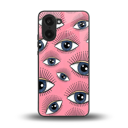 Watchful Soul back phone cover | glass case for oneplus nord ce5 5g