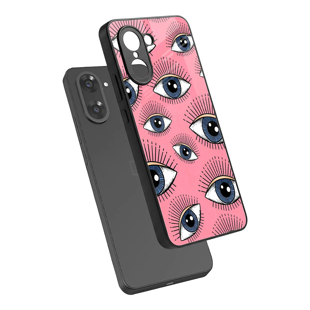 Watchful Soul sleek oneplus nord ce5 5g cover with tempered glass back and TPU edges