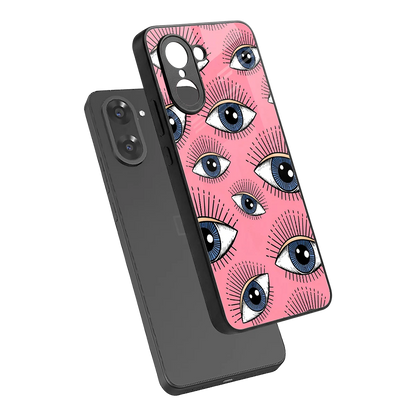 Watchful Soul sleek oneplus nord ce5 5g cover with tempered glass back and TPU edges