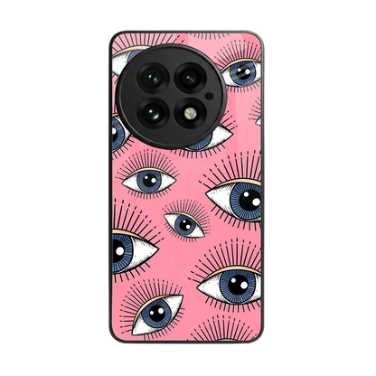 Watchful Soul back phone cover | glass case for oneplus 13