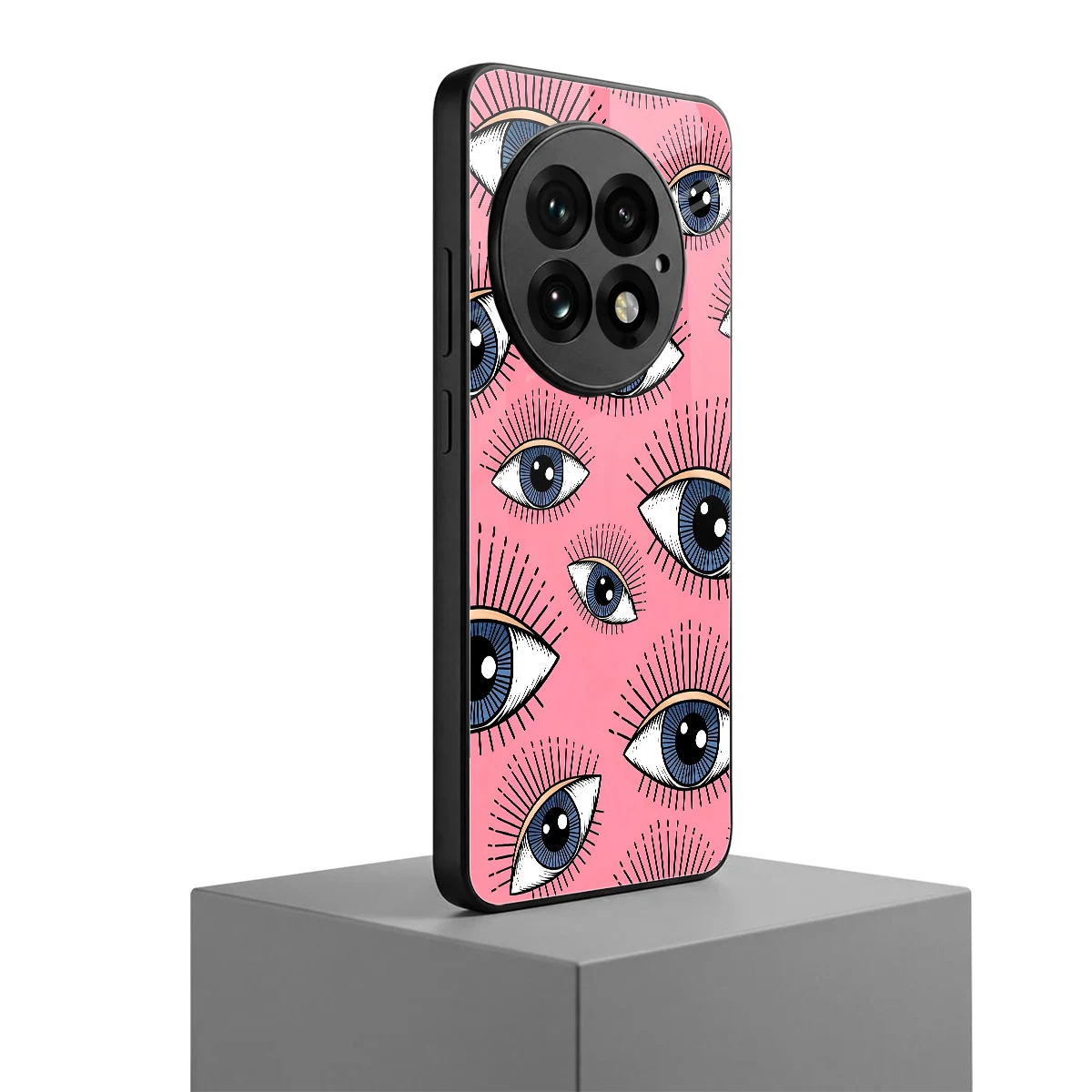 Watchful Soul oneplus 13 mobile cover | shockproof glass phone case
