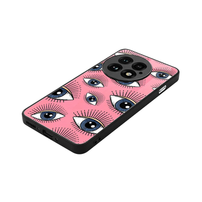 Watchful Soul stylish phone case for oneplus 13 | glossy glass and slim fit