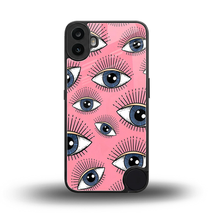 Watchful Soul back phone cover | glass case for cmf nothing phone 1