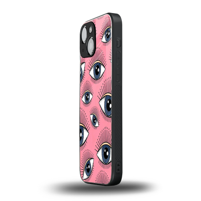 Watchful Soul iphone 13 mini mobile cover | shockproof glass phone case