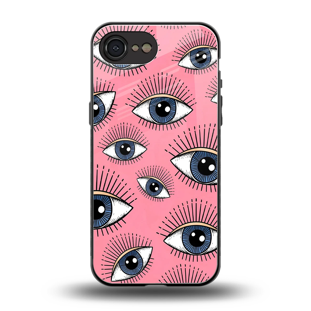 Watchful Soul back phone cover | glass case for iphone 17e