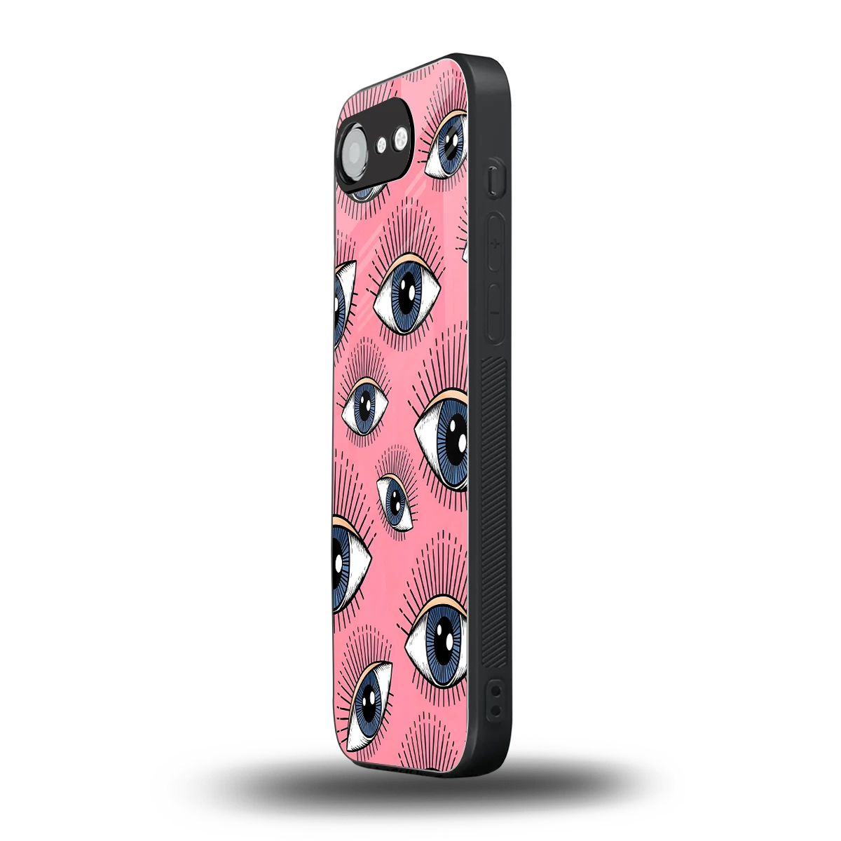 Watchful Soul iphone 17e mobile cover | shockproof glass phone case