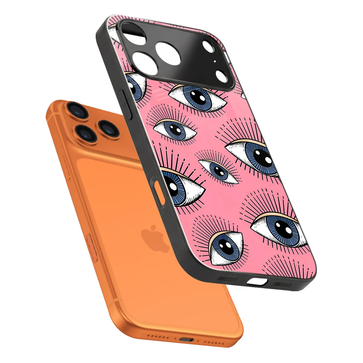 Watchful Soul sleek iphone 17 pro max cover with tempered glass back and TPU edges