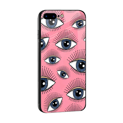 Watchful Soul sleek iphone 8 plus cover with tempered glass back and TPU edges