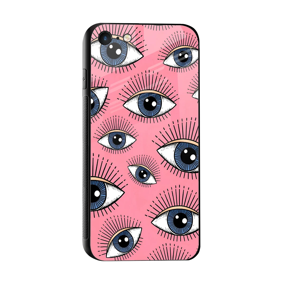 Watchful Soul sleek iphone 7 cover with tempered glass back and TPU edges