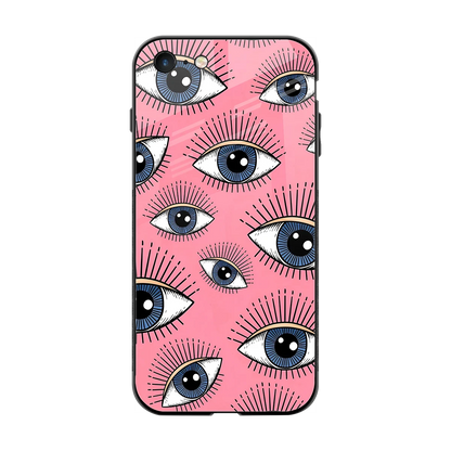Watchful Soul back phone cover | glass case for iphone 7