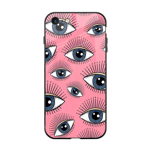 Watchful Soul back phone cover | glass case for iphone 7