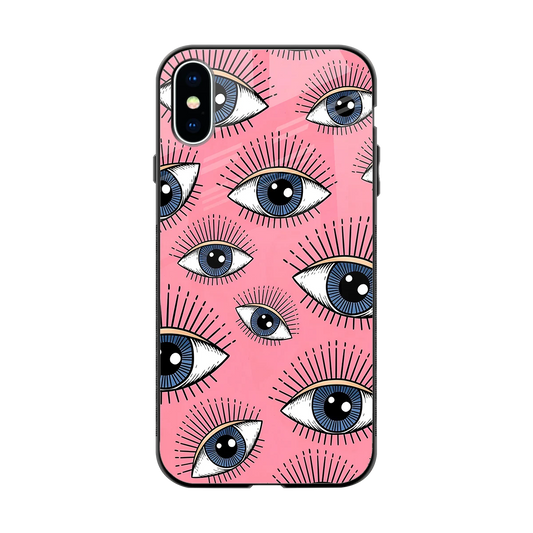 Watchful Soul back phone cover | glass case for iphone x