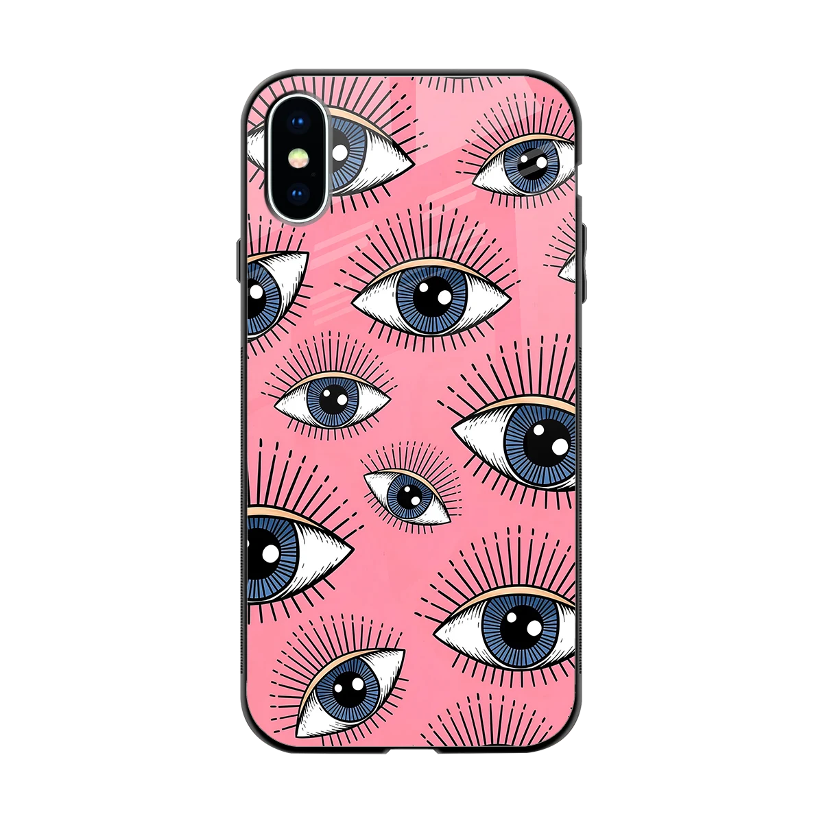 Watchful Soul back phone cover | glass case for iphone xs