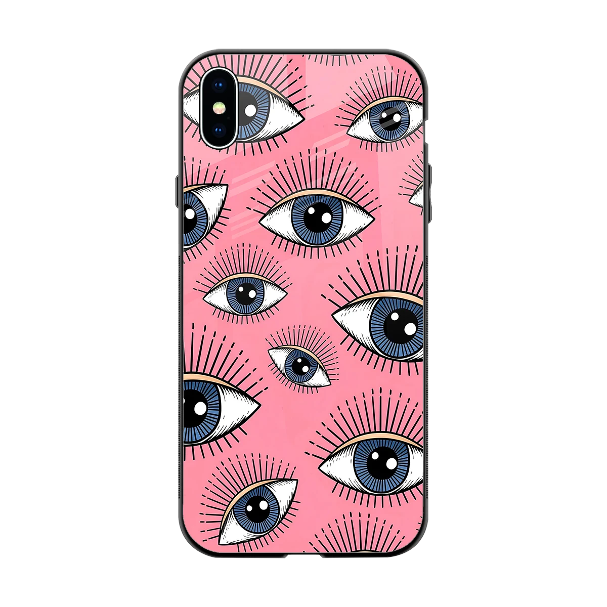 Watchful Soul back phone cover | glass case for iphone xs max