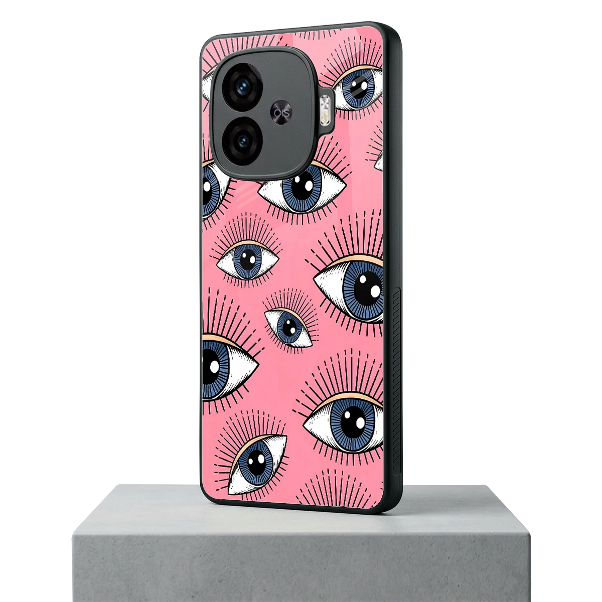 Watchful Soul iqoo neo 10r 5g mobile cover | shockproof glass phone case