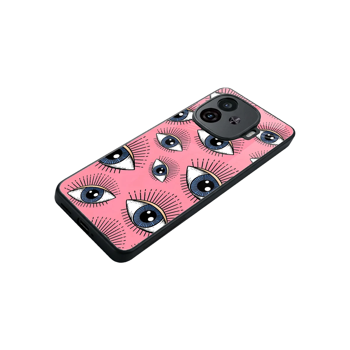 Watchful Soul stylish phone case for iqoo neo 10r 5g | glossy glass and slim fit