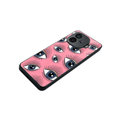 Watchful Soul stylish phone case for iqoo neo 10r 5g | glossy glass and slim fit
