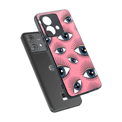 Watchful Soul sleek motorola edge 40 neo 5g cover with tempered glass back and TPU edges