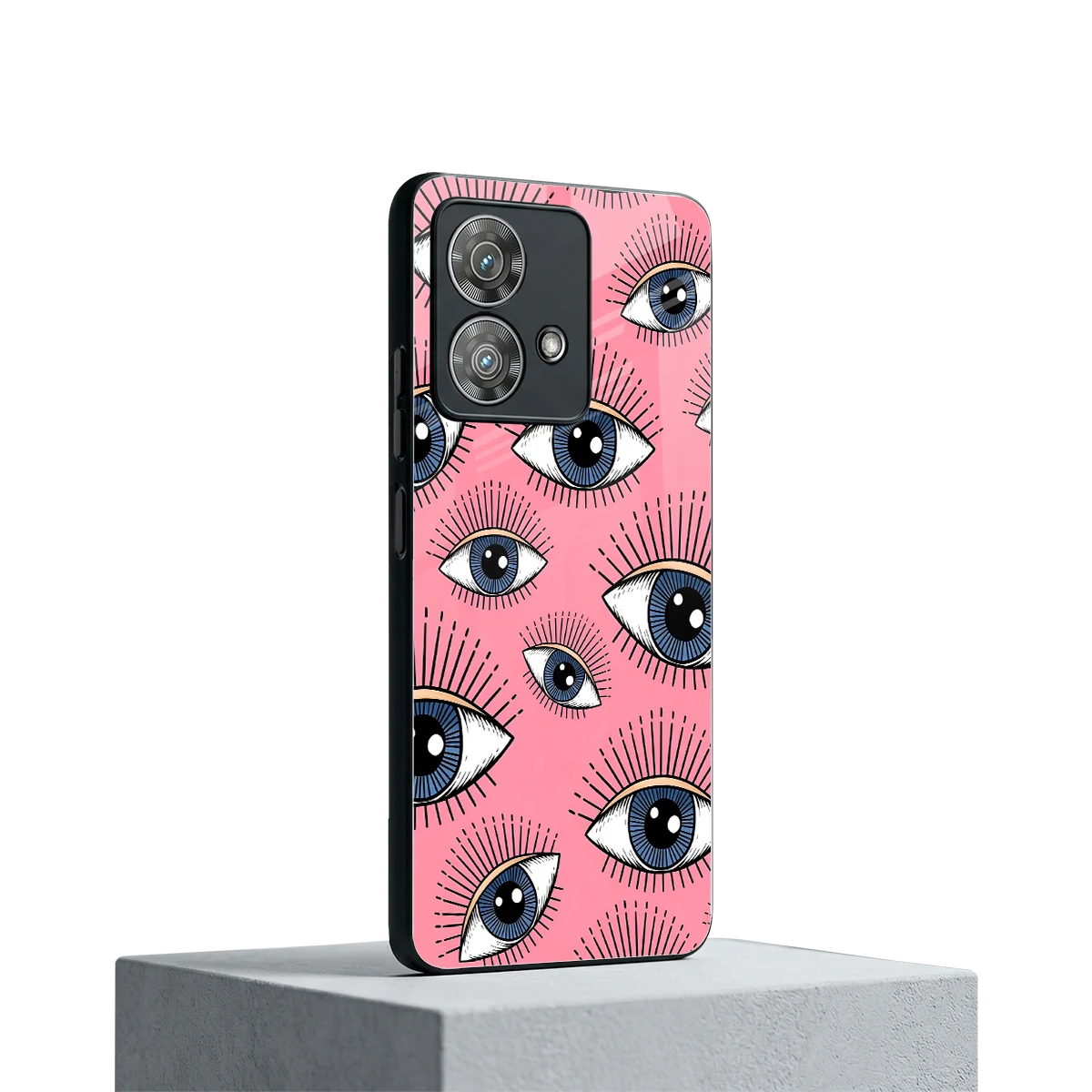 Watchful Soul motorola edge 40 neo 5g mobile cover | shockproof glass phone case