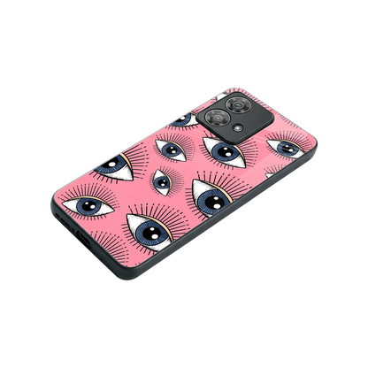 Watchful Soul stylish phone case for motorola edge 40 neo 5g | glossy glass and slim fit