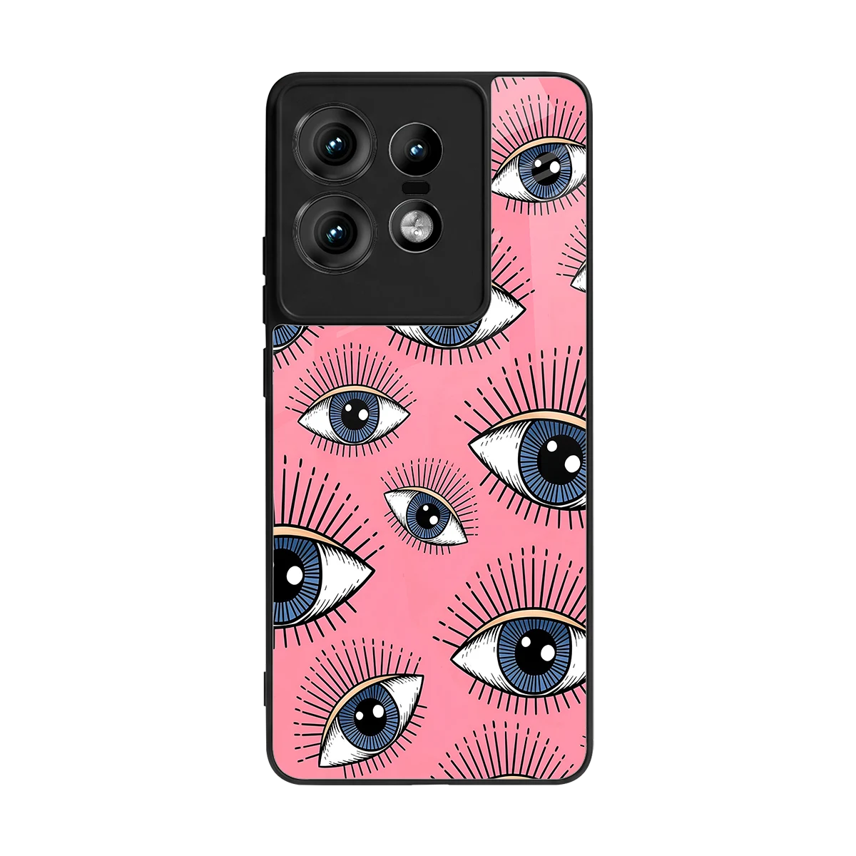 Watchful Soul back phone cover | glass case for motorola edge 50 pro