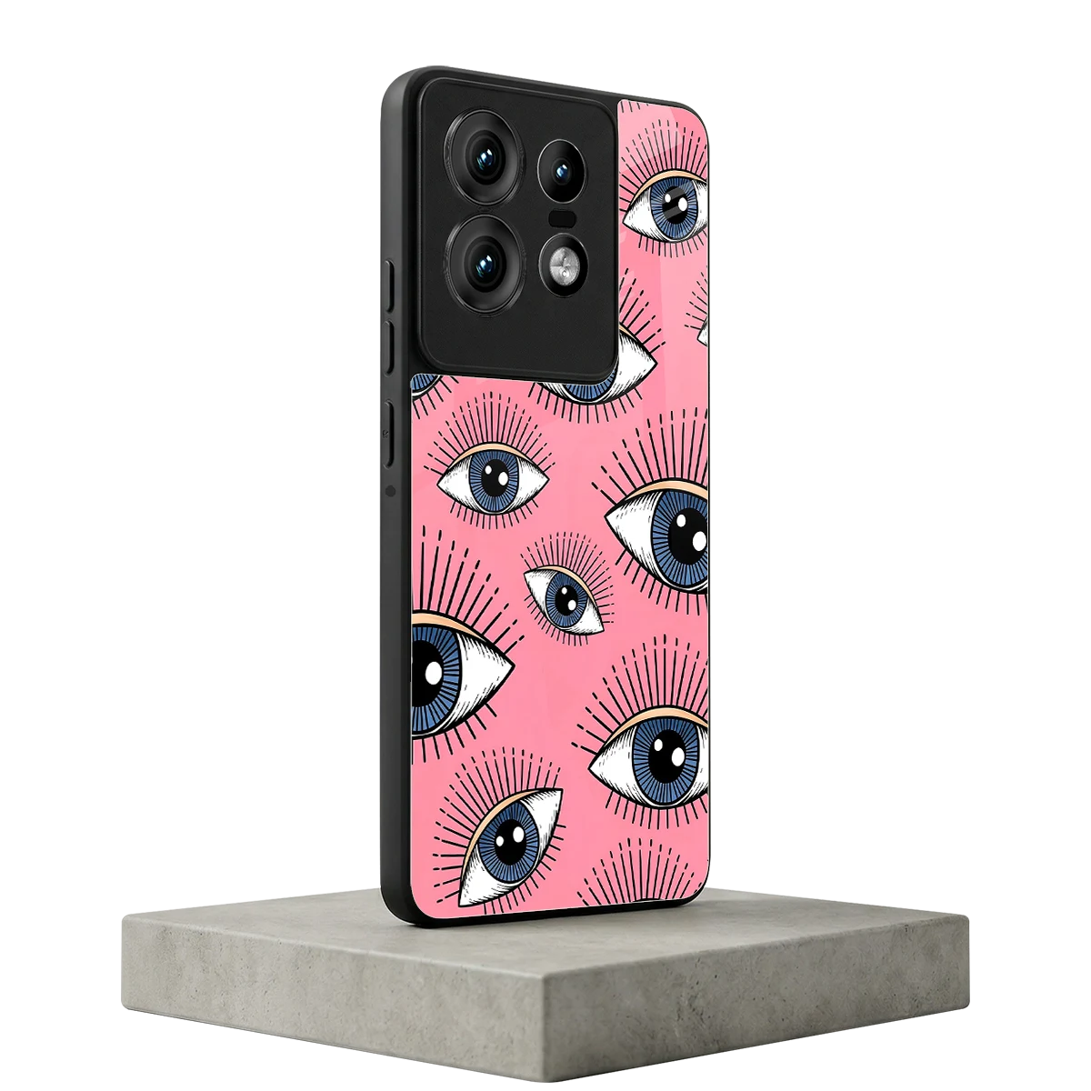 Watchful Soul motorola edge 50 pro mobile cover | shockproof glass phone case