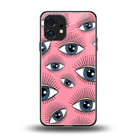 Watchful Soul back phone cover | glass case for nothing phone 1