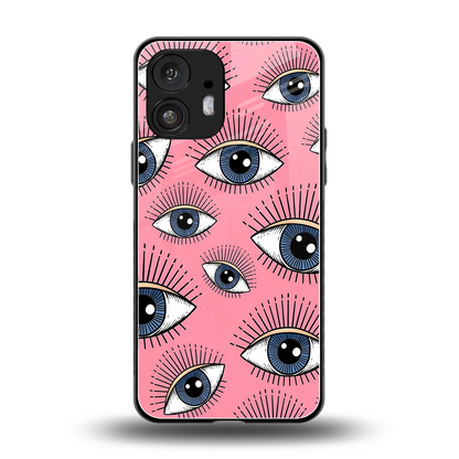 Watchful Soul back phone cover | glass case for nothing phone 2