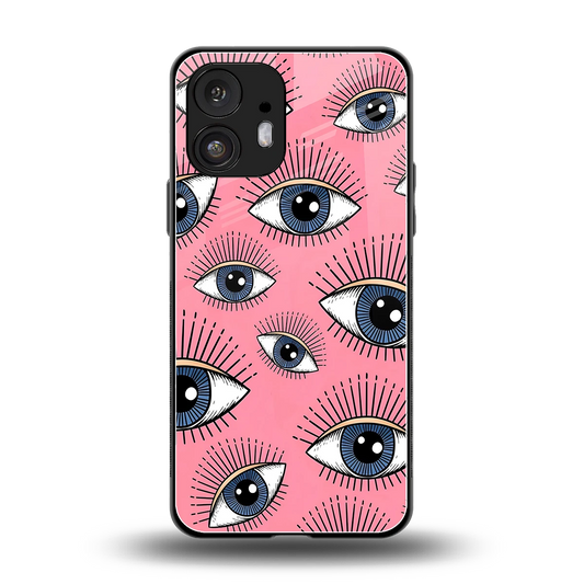 Watchful Soul back phone cover | glass case for nothing phone 2