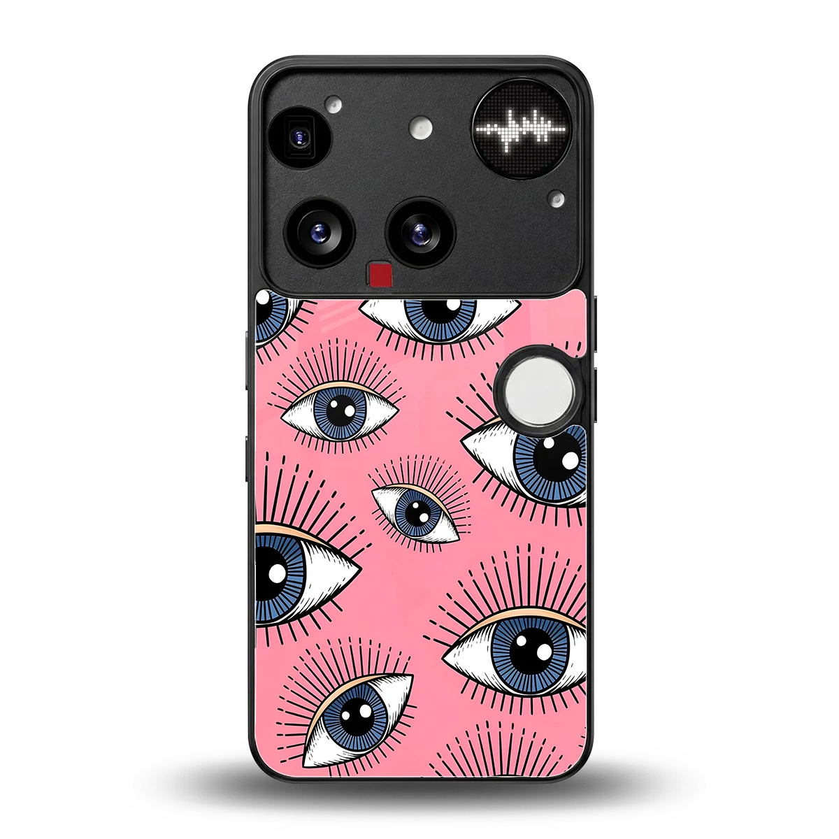 Watchful Soul back phone cover | glass case for nothing phone 3