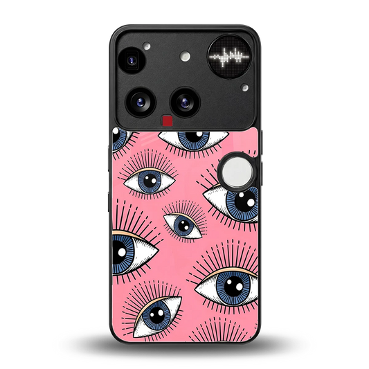 Watchful Soul back phone cover | glass case for nothing phone 3