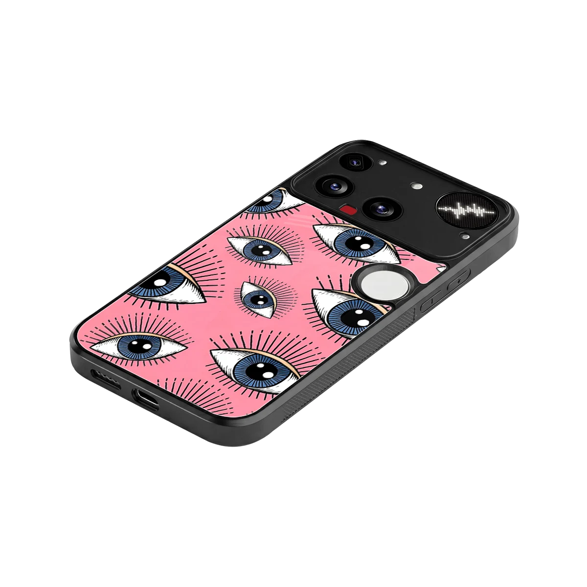 Watchful Soul stylish phone case for nothing phone 3 | glossy glass and slim fit