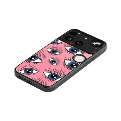 Watchful Soul stylish phone case for nothing phone 3 | glossy glass and slim fit