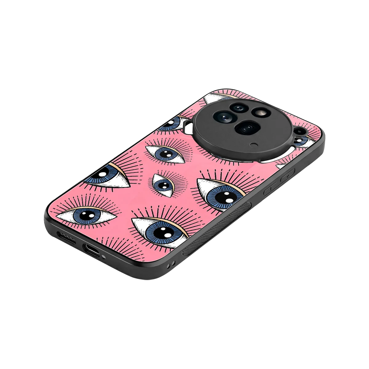 Watchful Soul stylish phone case for nothing phone 3a pro | glossy glass and slim fit