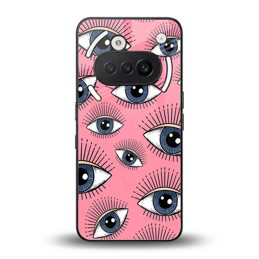Watchful Soul back phone cover | glass case for nothing phone 3a