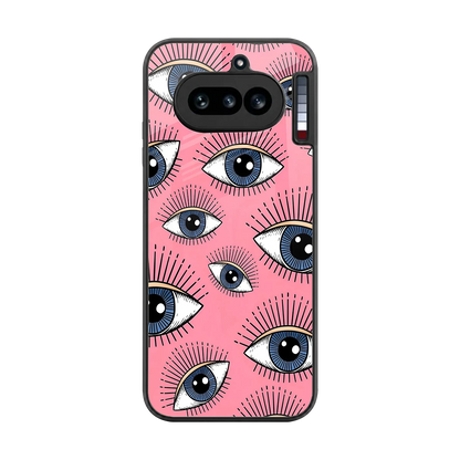 Watchful Soul back phone cover | glass case for nothing phone 4a