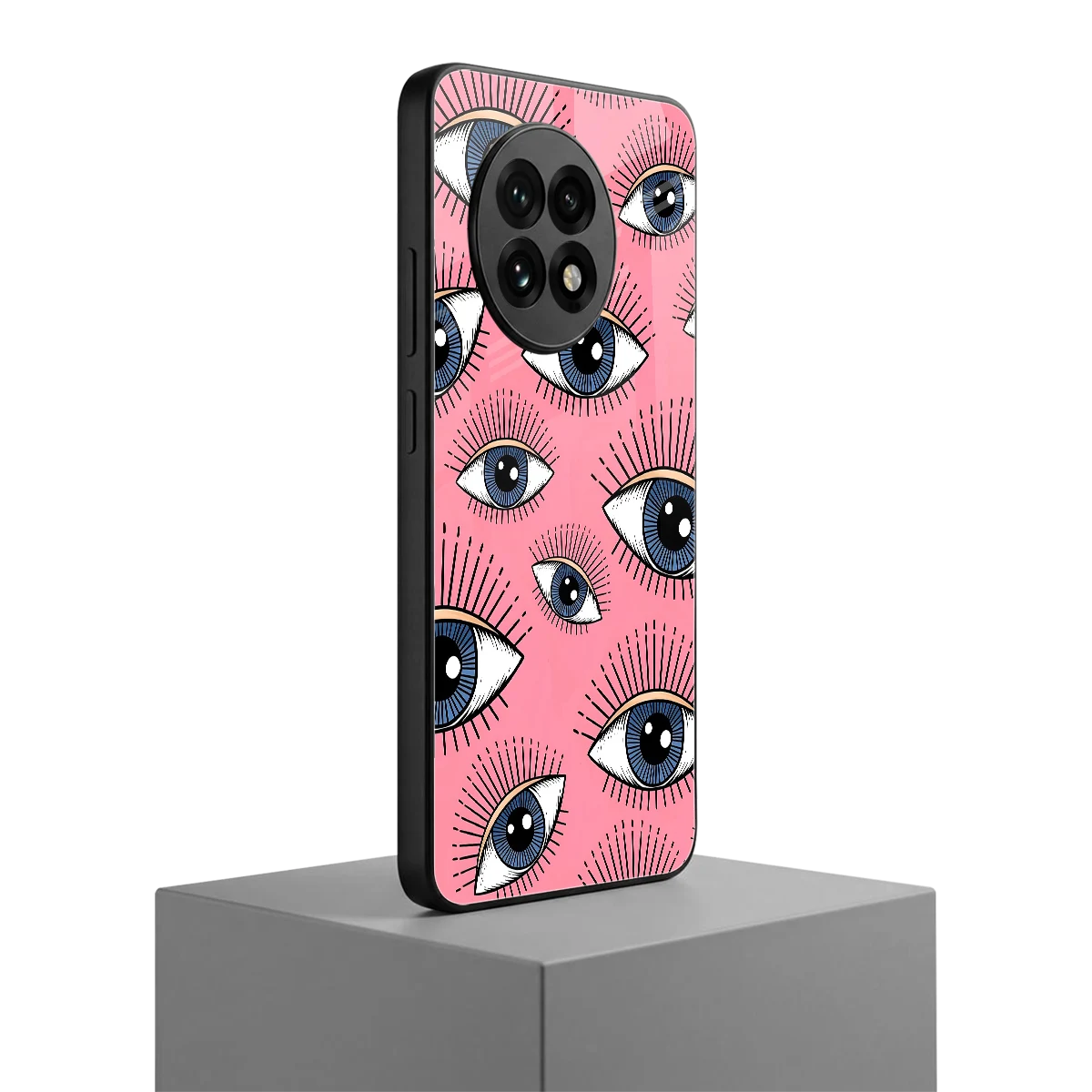 Watchful Soul oneplus 13r mobile cover | shockproof glass phone case