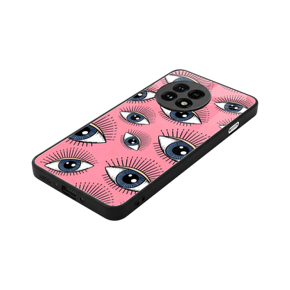Watchful Soul stylish phone case for oneplus 13r | glossy glass and slim fit
