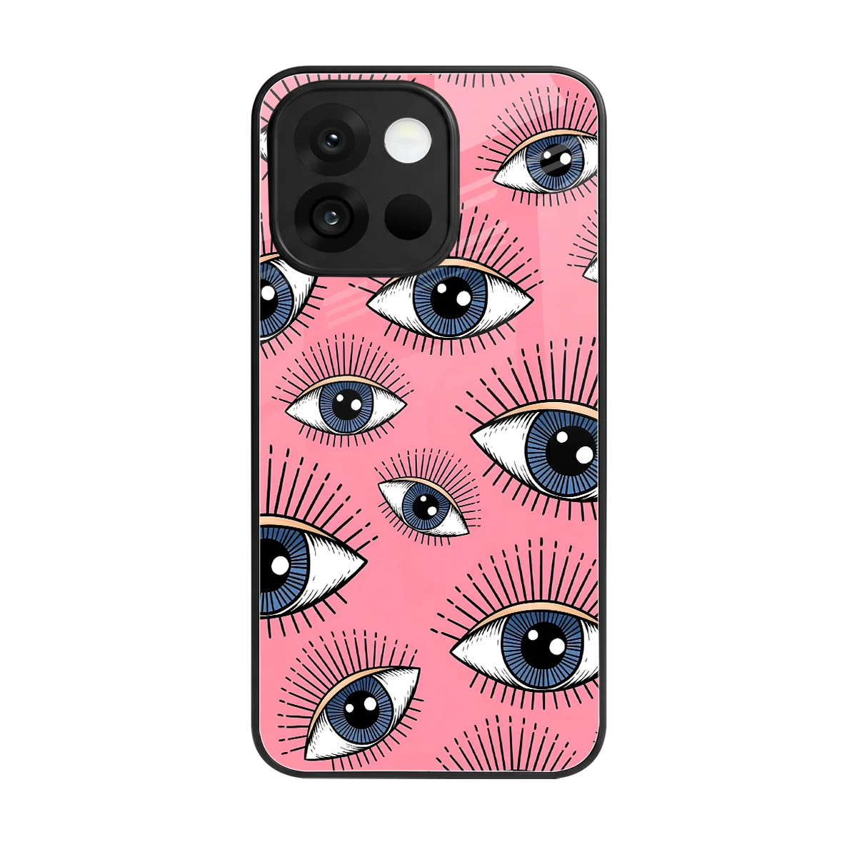 Watchful Soul back phone cover | glass case for oneplus 13s