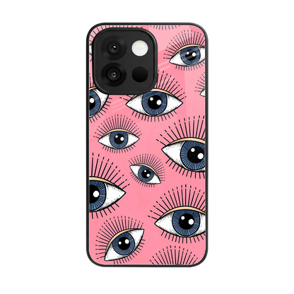 Watchful Soul back phone cover | glass case for oneplus 13s