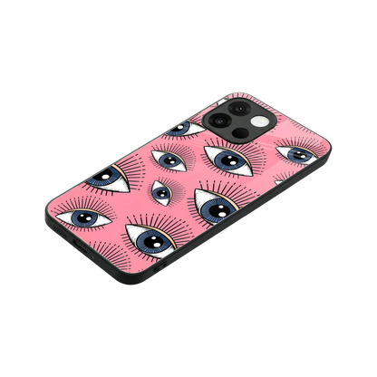 Watchful Soul stylish phone case for oneplus 13s | glossy glass and slim fit